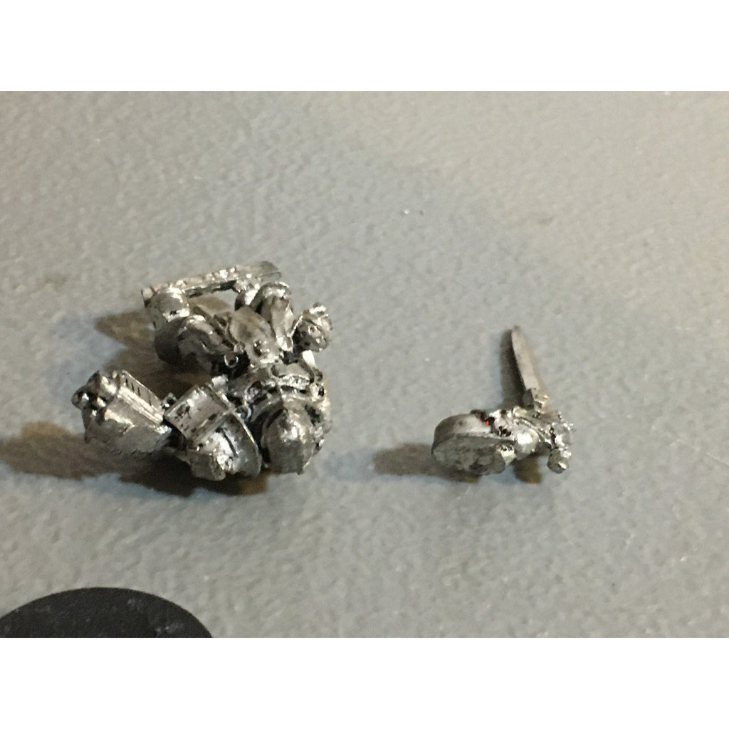 A33835 WARHAMMER 40K SPACE MARINES GREY KNIGHTS METAL JUSTICAR NO BACKPACK GW