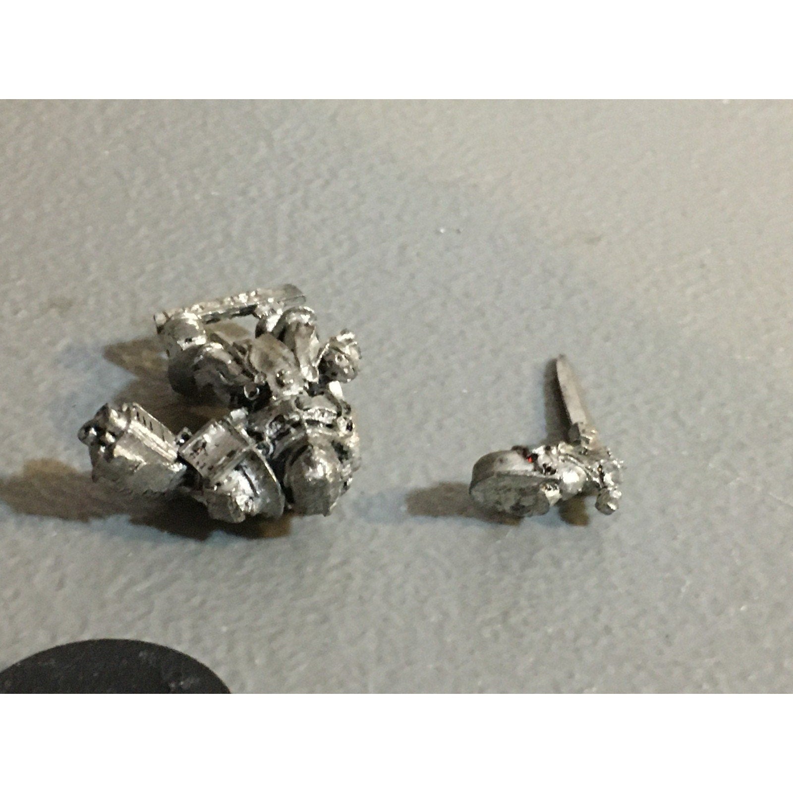 A33835 WARHAMMER 40K SPACE MARINES GREY KNIGHTS METAL JUSTICAR NO BACKPACK GW