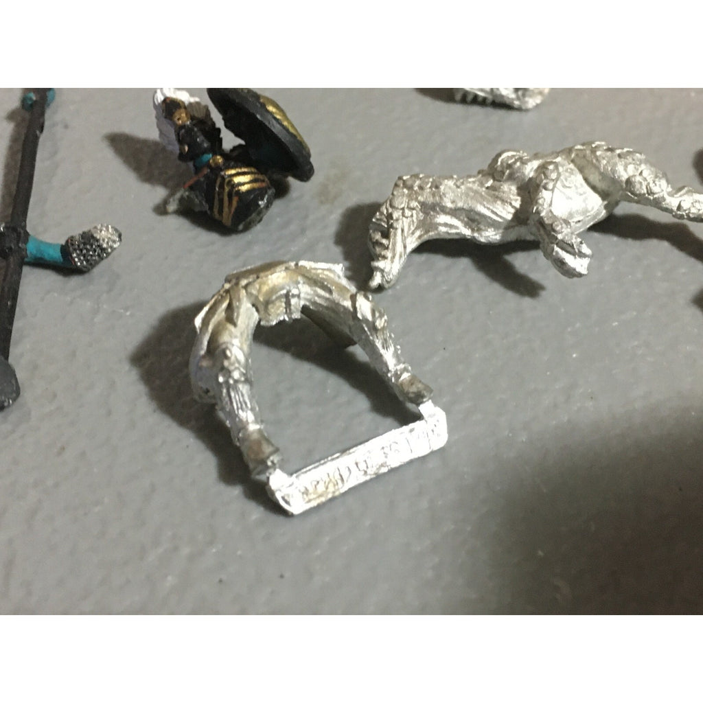 A20379 WARHAMMER FANTASY DARK ELVES METAL COLD ONE KNIGHT NO TAIL