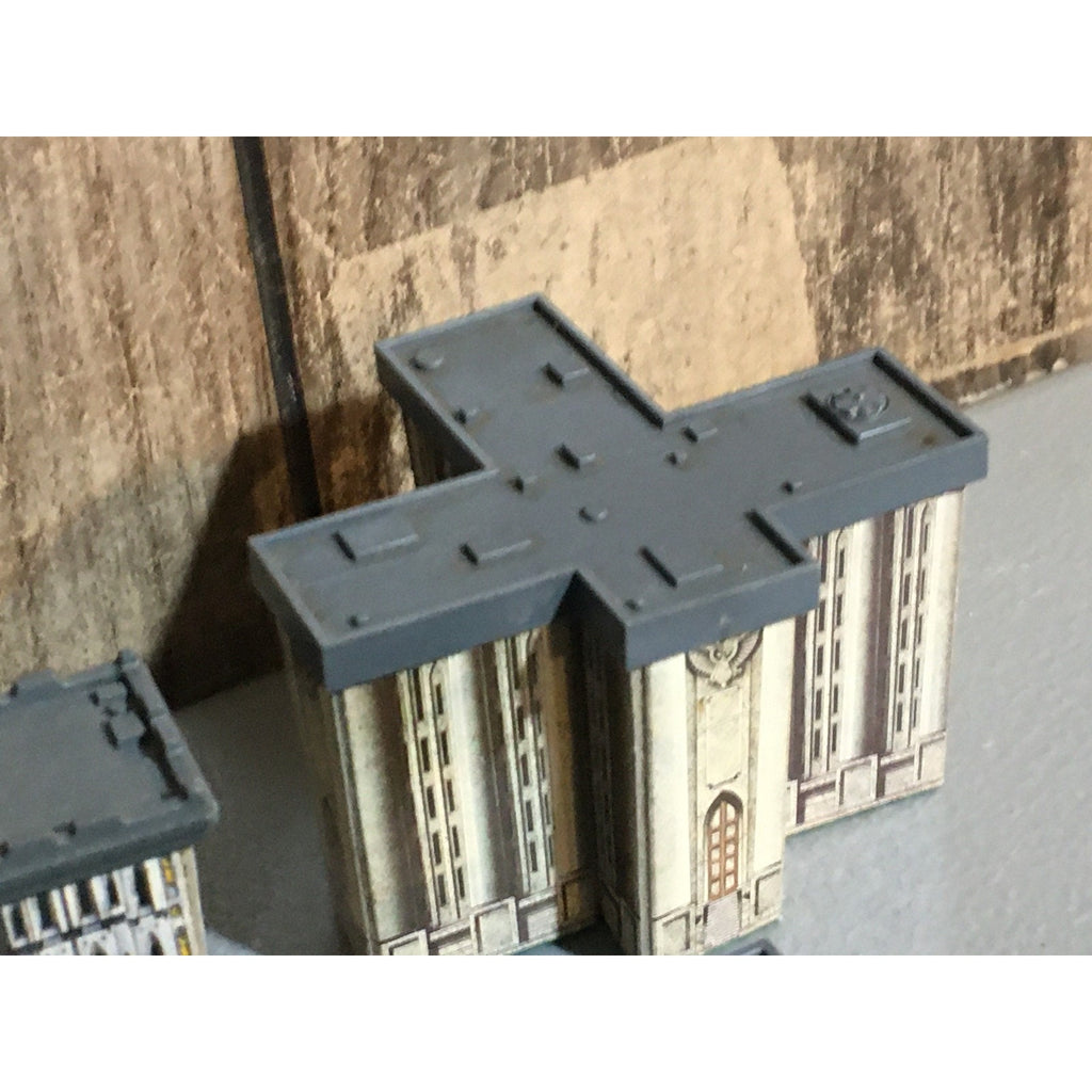 A31672 WARHAMMER EPIC 40K TERRAIN BUILDINGS PLASTIC & CARDSTOCK 6 PK