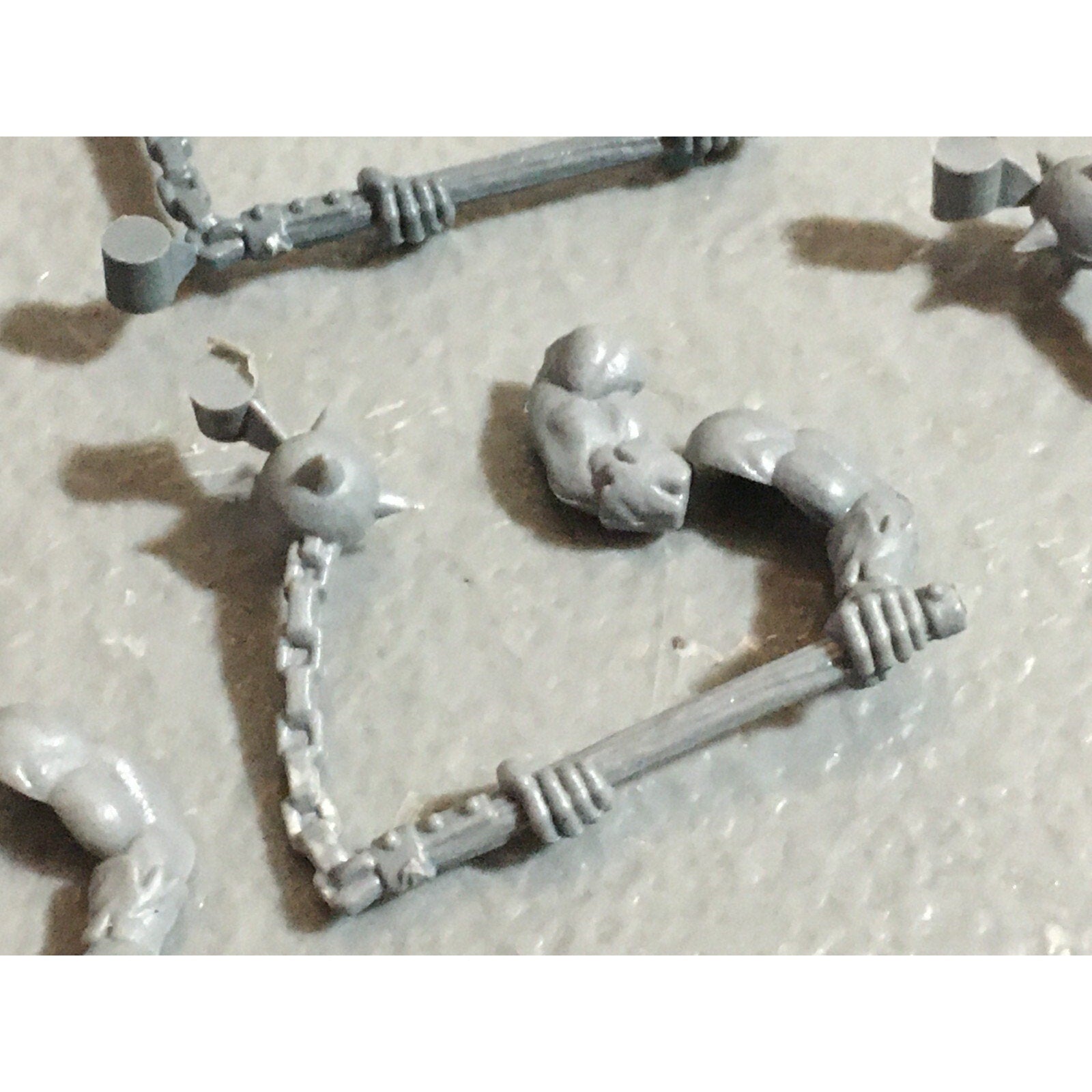 A22259 WARHAMMER FANTASY CHAOS MORTALS BITS LOT MARAUDER FLAILS GAMES WORKSHOP