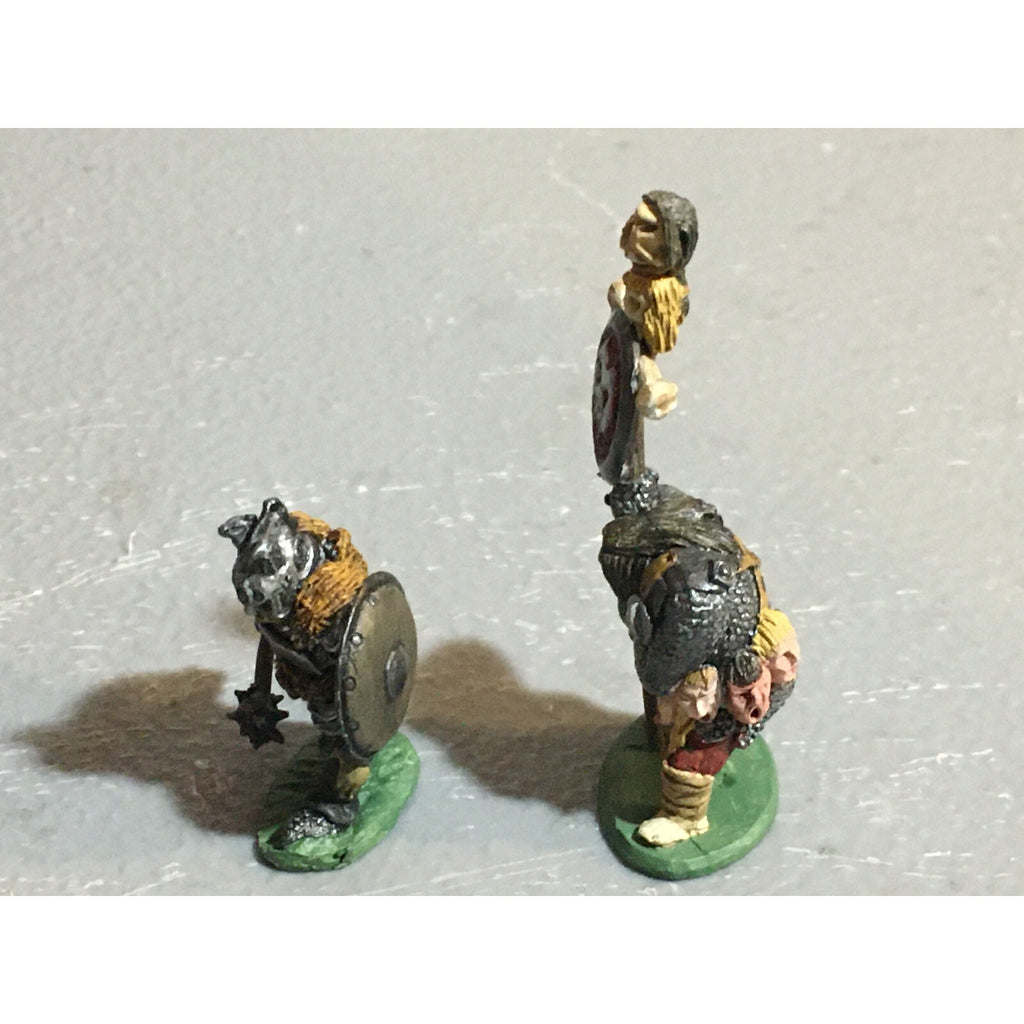 A10089 CITADEL PRE SLOTTA METAL RARE OOP ORC WARRIORS 2 PK WARHAMMER PAINTED