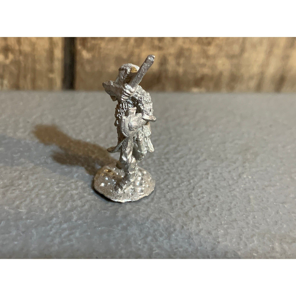 A30697 1ST ED CITADEL WARHAMMER DARK ELF METAL DOSADI WARCHILD ATTACKING W SWORD
