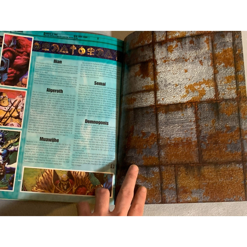 A31656 WARZONE MUTANT CH HHG HEARTBREAKER ARMY BOOK PLAYED THE CHRONICLES OF WAR