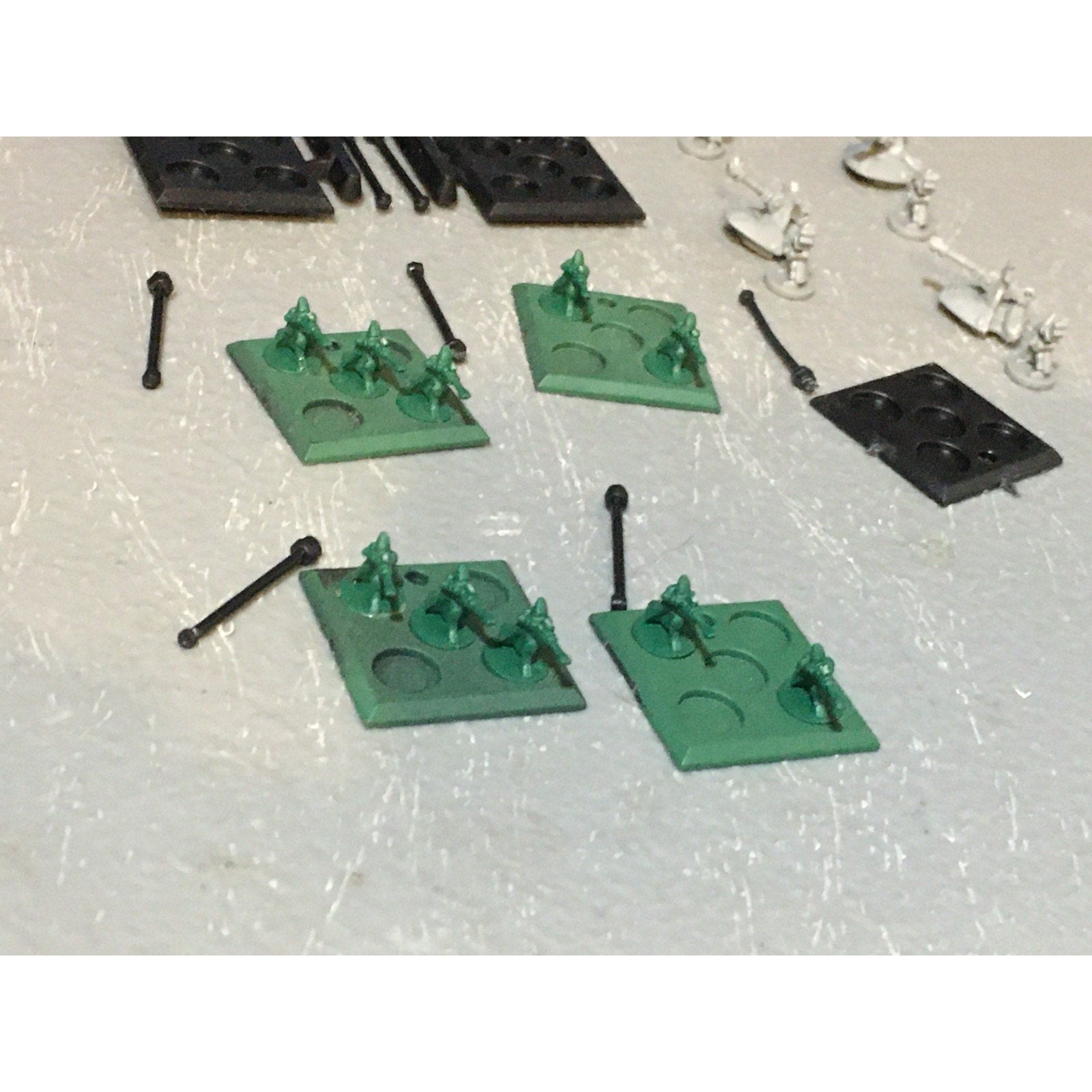 A25179 WARHAMMER 40K EPIC ELDAR CRAFTWORLDS 10 PC RANGERS + 5 ARTILLERY STANDS