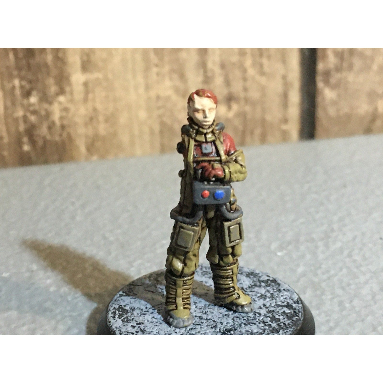 A32040 RACKHAM AT-43 RED BLOK MINI ODIN & MANON MISS 1 ARM NO CARD