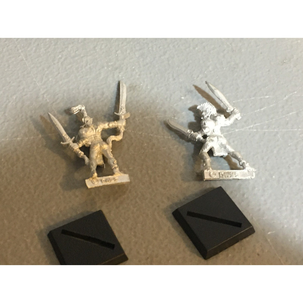 A24661 WARHAMMER FANTASY WOOD ELVES CLASSIC METAL WARDANCER 2 PK GW