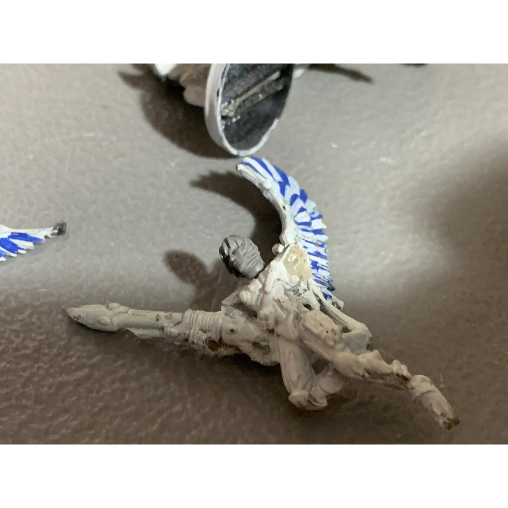 A16741 WARHAMMER 40K ELDAR CRAFTWORLDS METAL SWOOPING HAWKS 3 PACK INCOMPLETE