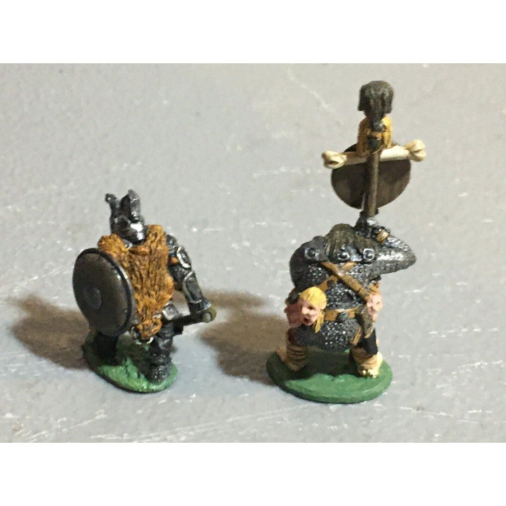 A10089 CITADEL PRE SLOTTA METAL RARE OOP ORC WARRIORS 2 PK WARHAMMER PAINTED