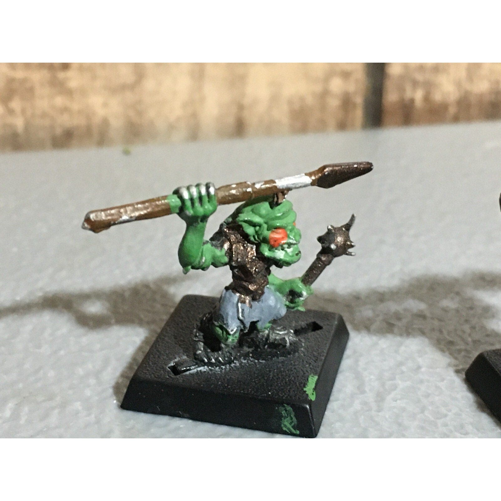 A21423 WARHAMEMR METAL OOP ORCS & GOBLINS UNKNOWN 4 PK RUGLUD ARMOURED