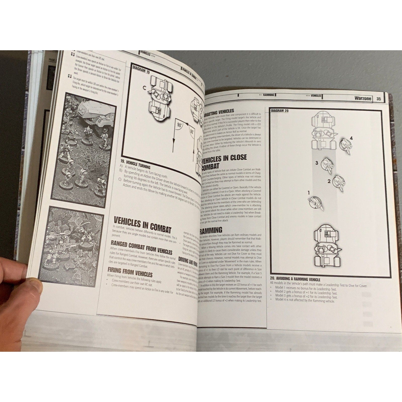 A31657 WARZONE MUTANT CHRON HHG HEARTBREAKER ARMY BOOK PLAYED THE RULES OF WAR