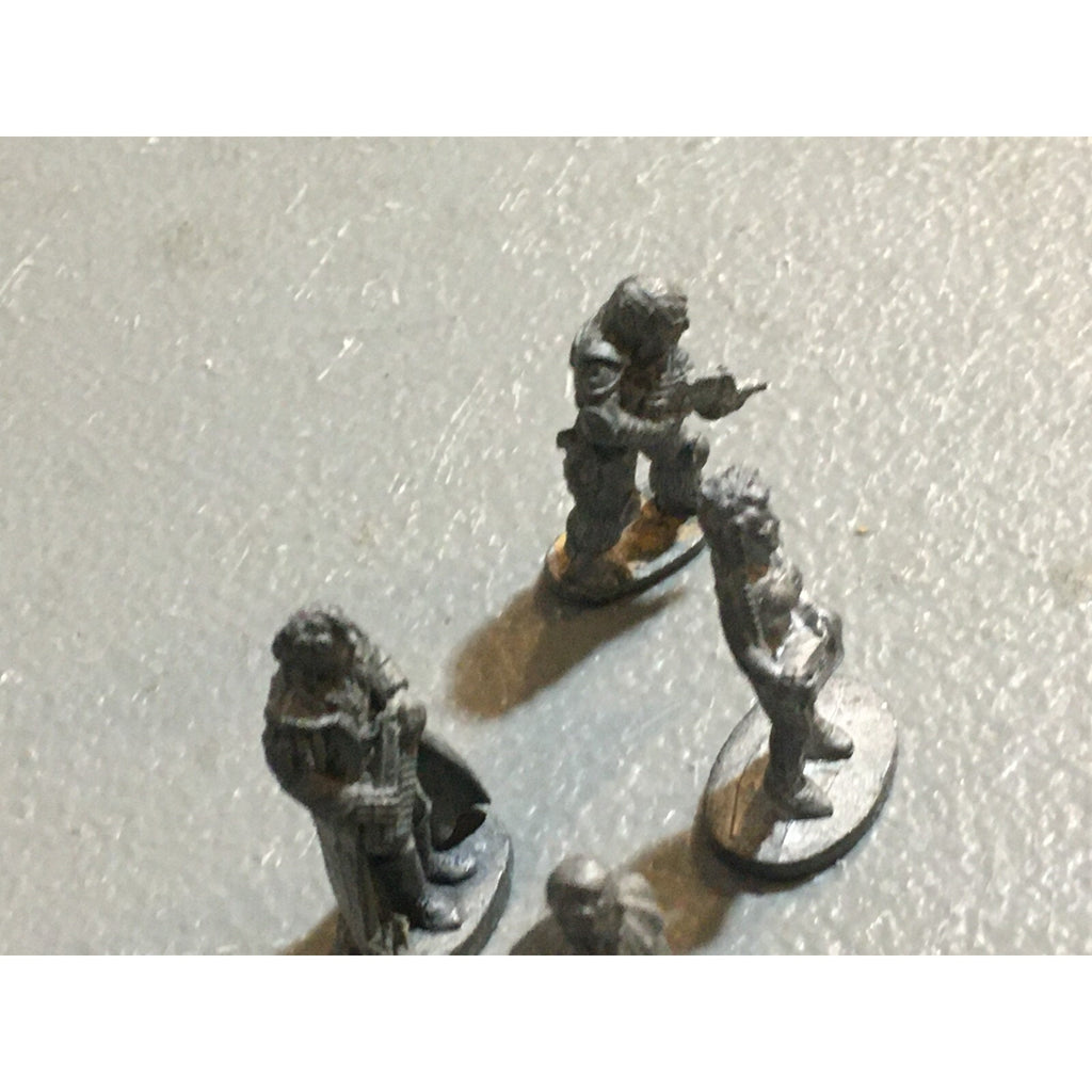 A6558 GRENADIER 8 PK METAL OOP MINIATURES WARRIOR NINJA MUSICIAN 1 INCOMPLETE