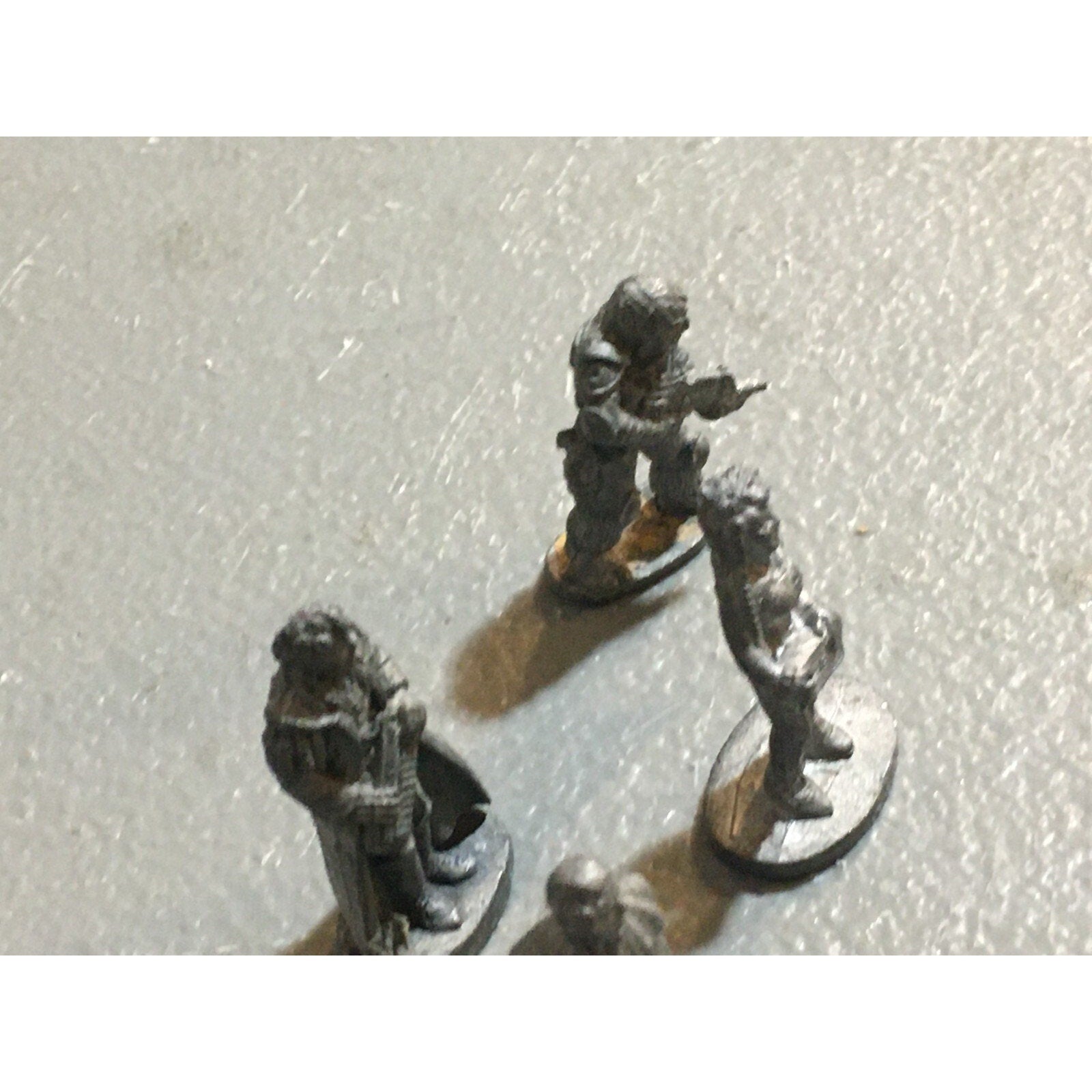 A6558 GRENADIER 8 PK METAL OOP MINIATURES WARRIOR NINJA MUSICIAN 1 INCOMPLETE