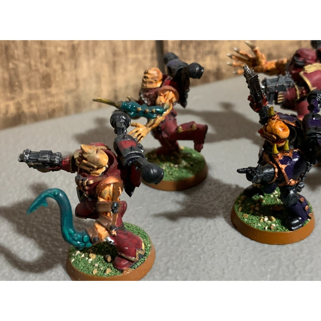 A17507 WARHAMMER 40K CHAOS SPACE MARINES OOP CUSTOM POSSESSED PAINTED BASED