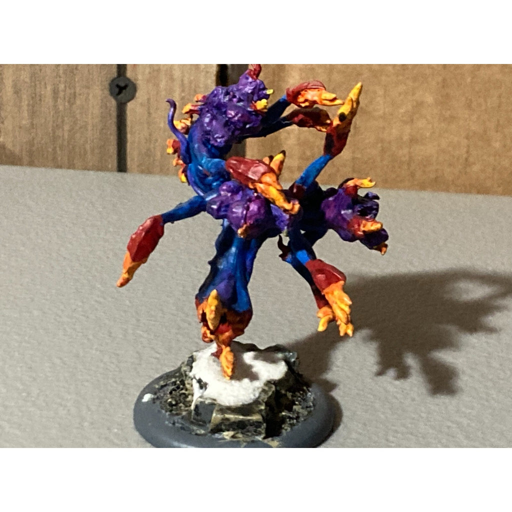 A19595 WARHAMMER 40K AOS CUST EXALTED FLAMERS READ TZEENTCH CHAOS DAEMONS PAINT