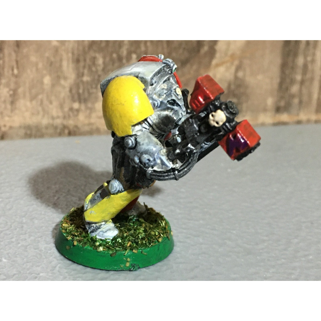 A20729 WARHAMMER 40K METAL SPACE MARINES ROGUE TRADER TERMINATOR HAMMER SHIELD
