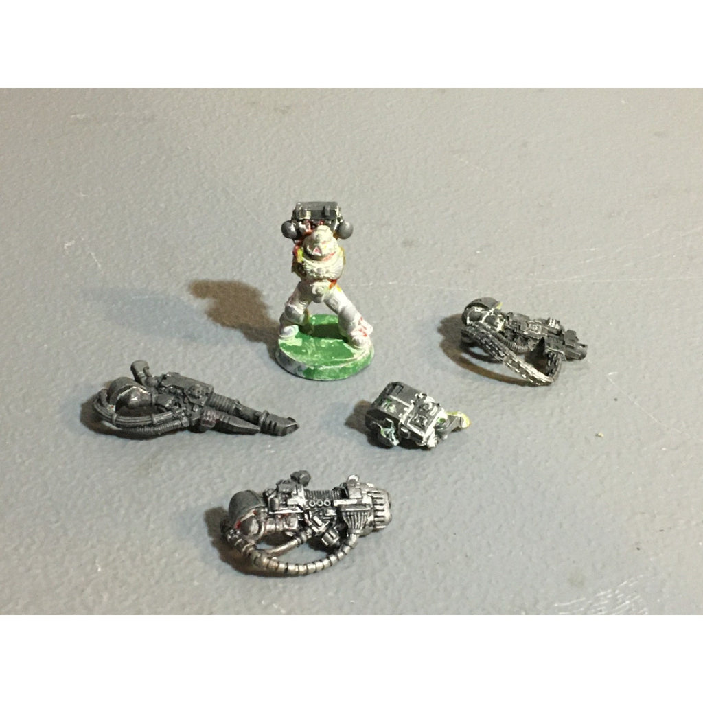 A24504 WARHAMMER 40K SPACE MARINES DEVASTATORS METAL BITS LOT OOP PLASTIC BODY