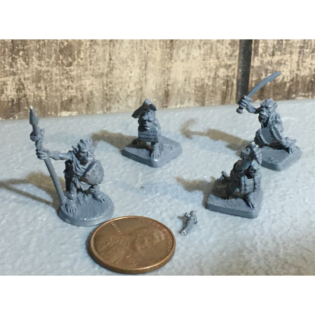 A32627 RAL PARTHA MINIATURES METAL 4 PK KOBOLD WARRIORS D&D