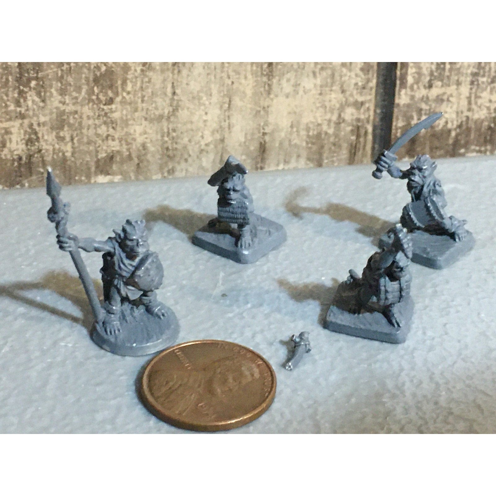 A32627 RAL PARTHA MINIATURES METAL 4 PK KOBOLD WARRIORS D&D