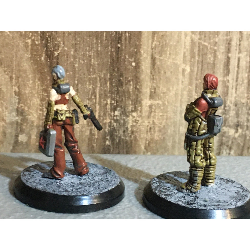 A32040 RACKHAM AT-43 RED BLOK MINI ODIN & MANON MISS 1 ARM NO CARD