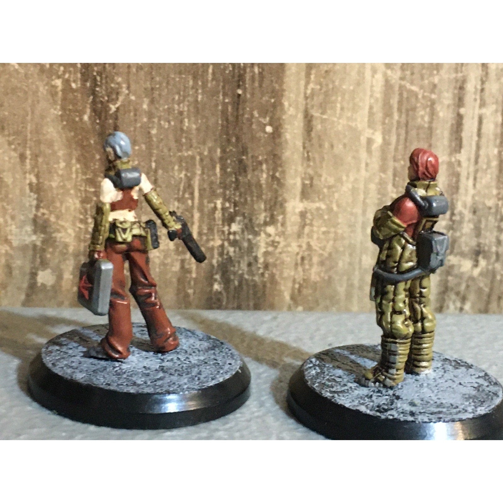 A32040 RACKHAM AT-43 RED BLOK MINI ODIN & MANON MISS 1 ARM NO CARD