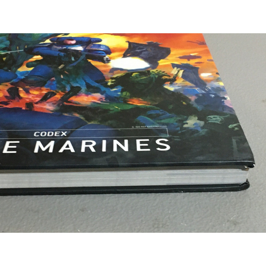 BOOK WARHAMMER 40K SPACE MARINES CODEX 9TH EDITION USED HB