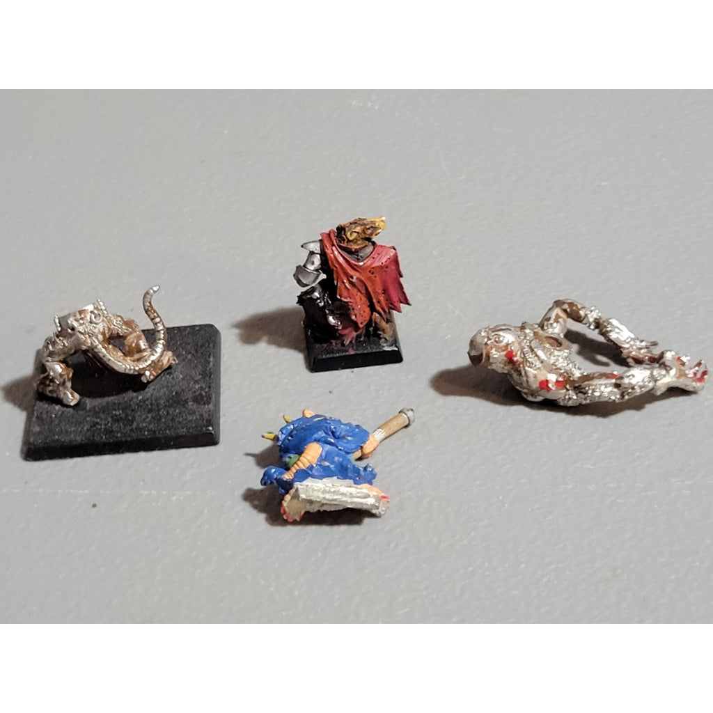 A19084 WARHAMMER FANTASY ALL METAL OOP SKAVEN INCOMPLETE BITS LOT