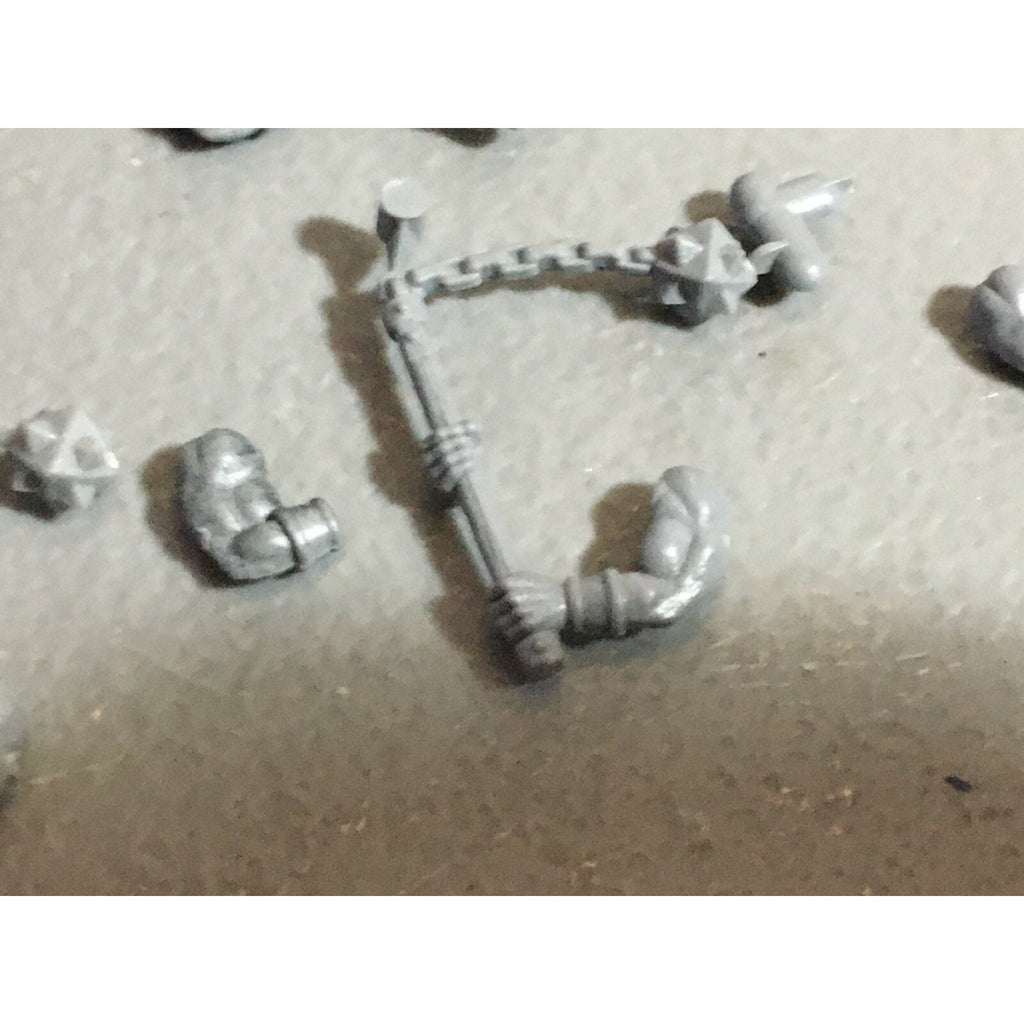 A22254 WARHAMMER FANTASY CHAOS MORTALS BITS LOT MARAUDER FLAILS GAMES WORKSHOP