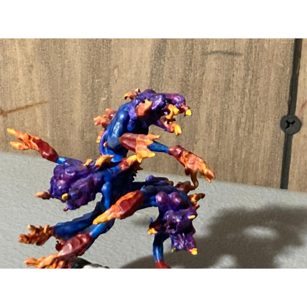 A19596 WARHAMMER 40K AOS CUST EXALTED FLAMERS READ TZEENTCH CHAOS DAEMONS PAINT