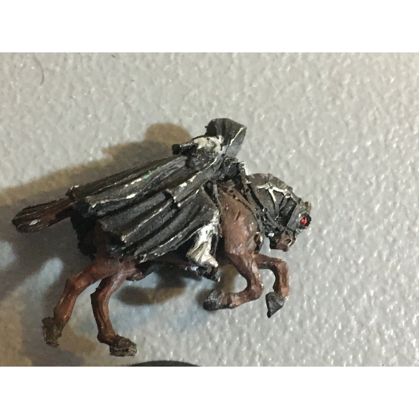 A31077 LOTR LORD OF RINGS GW GAMES WORKSHOP METAL MOUNTED RINGWRAITH NO SWORDARM