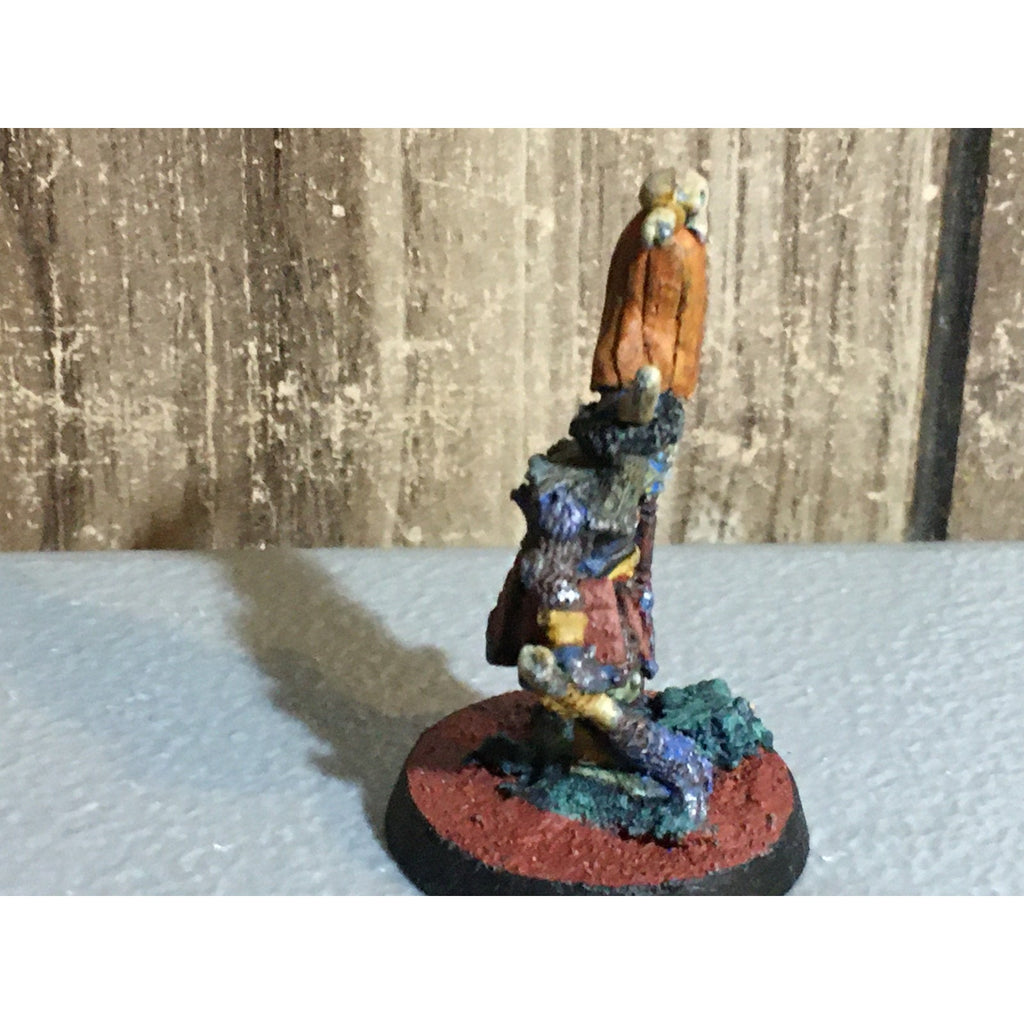 A32474 WARHAMMER FANTASY CITADEL VINTAGE HOBGOBLIN STANDARD METAL PAINT BASE