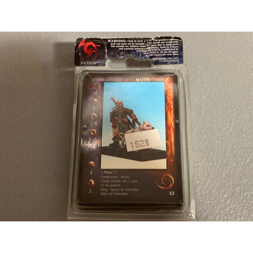 A10425 RACKHAM CONFRONTATION METAL OOP CADWE MILITIA DOGHANDLER & MOLOSSERS