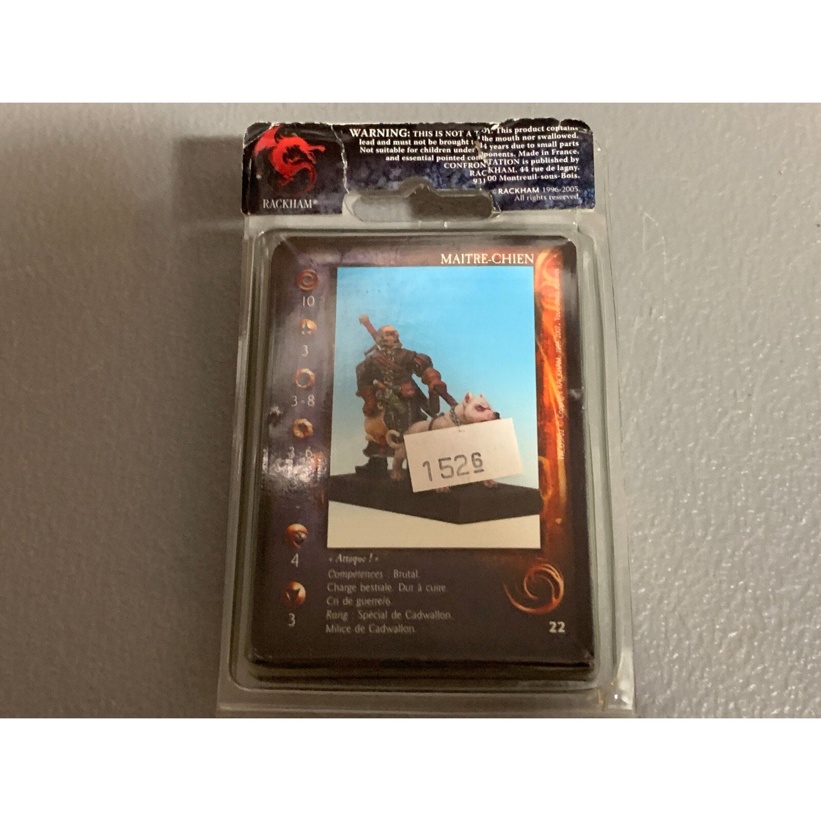 A10425 RACKHAM CONFRONTATION METAL OOP CADWE MILITIA DOGHANDLER & MOLOSSERS