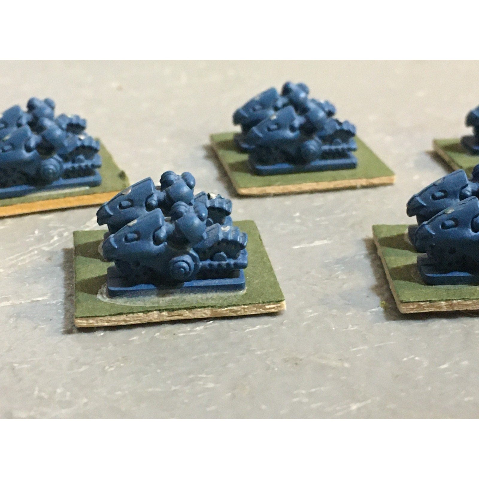 A25120 WARHAMMER 40K EPIC SPACE MARINES BIKES 5 CUSTOM STANDS GW