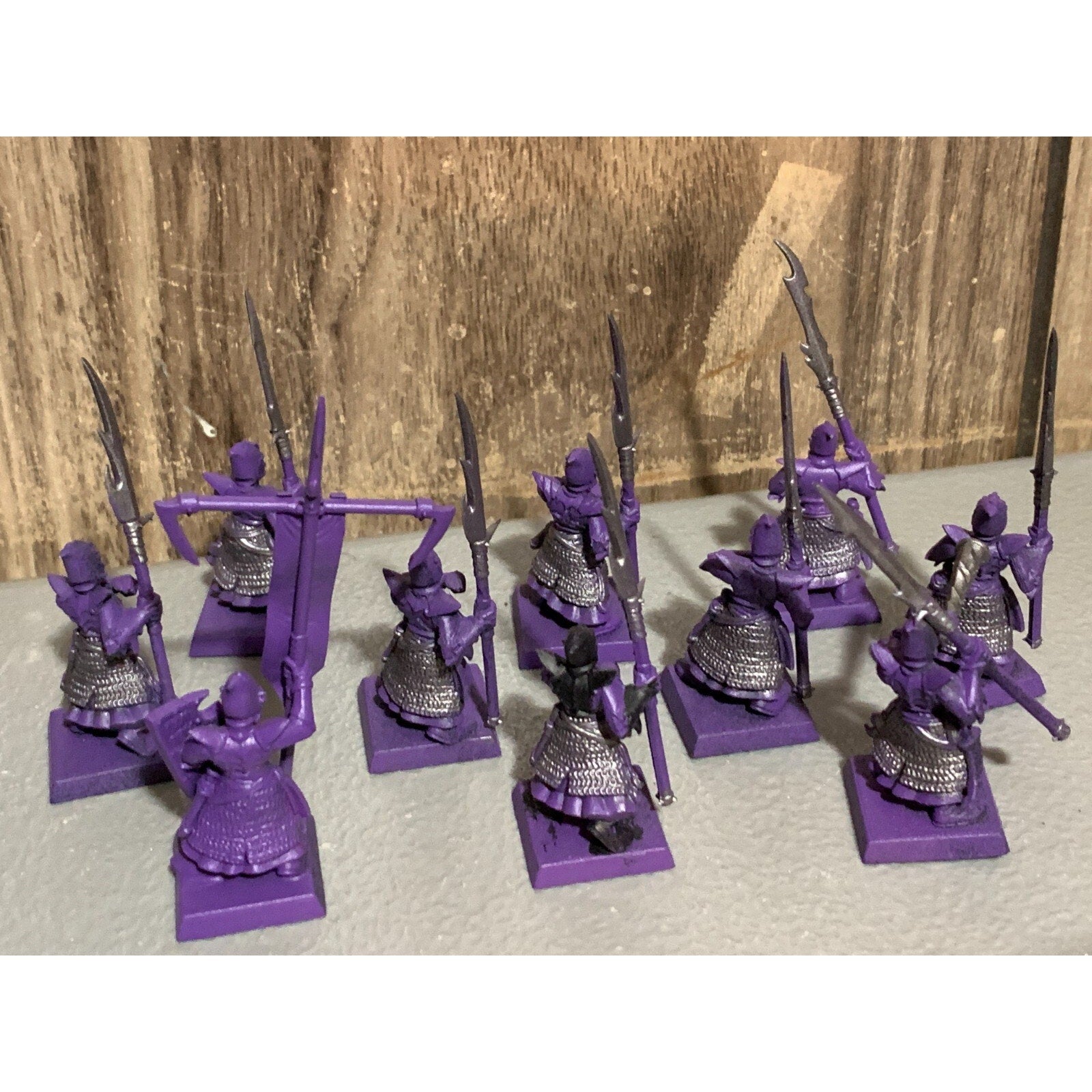 A16899 WARHAMMER AOS FANTASY DARK ELVES SPEARMEN 10 PACK GW GAMES WORKSHOP