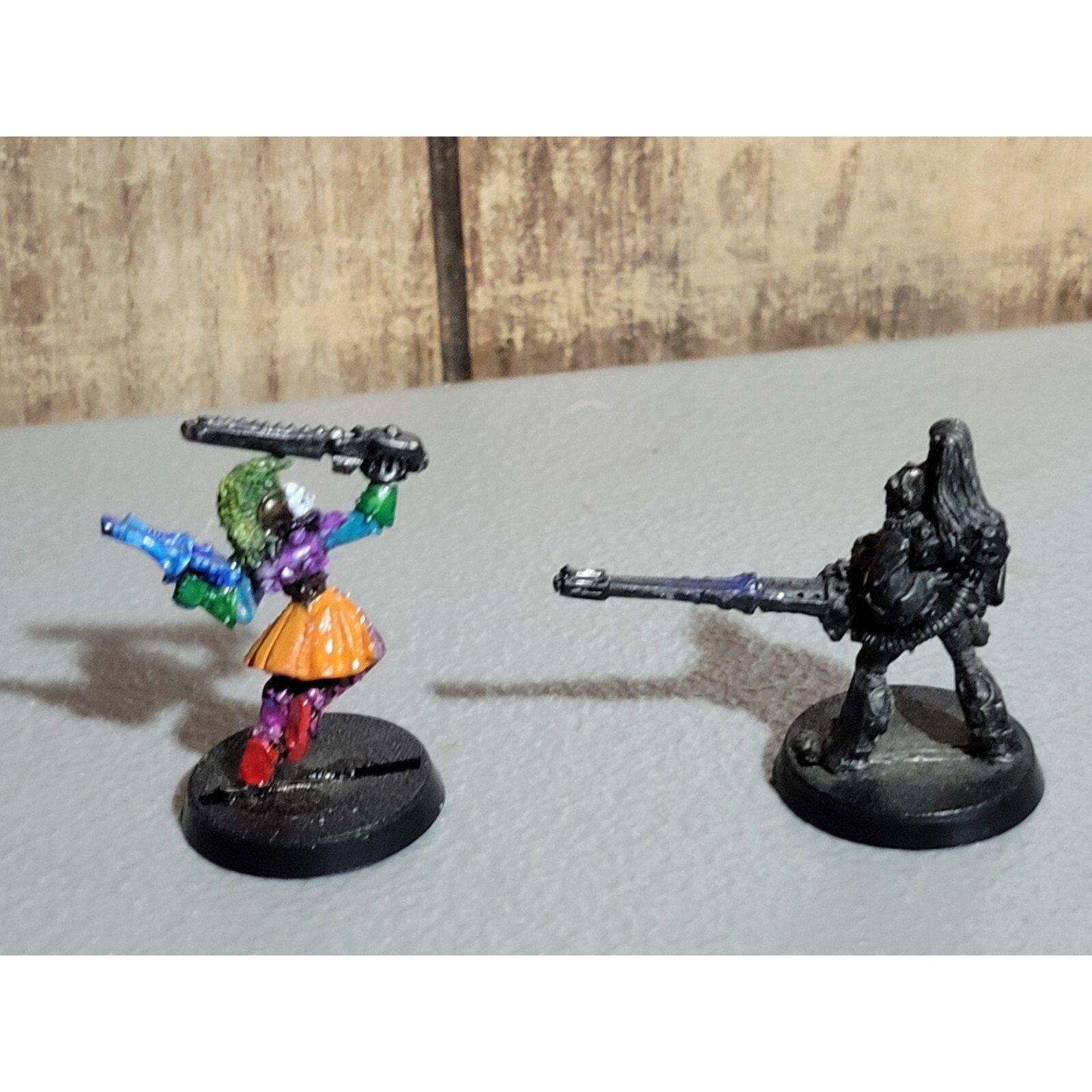 A19232 WARHAMMER 40K ELDAR CRAFTWORLDS HARLEQUINS METAL DEATH JESTER & TROUPER