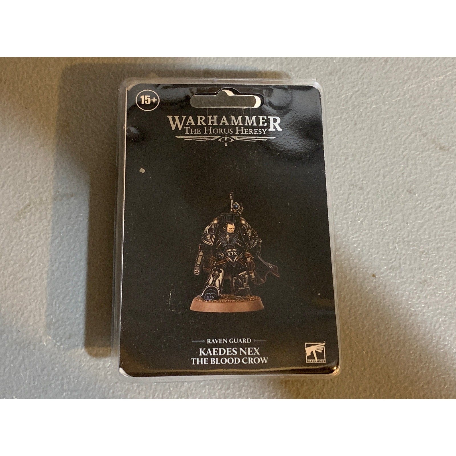SA31109 WARHAMMER 40K FORGE 30K HORUS HERESY RAVEN GUARD KAEDES NEX BLOOD CROW