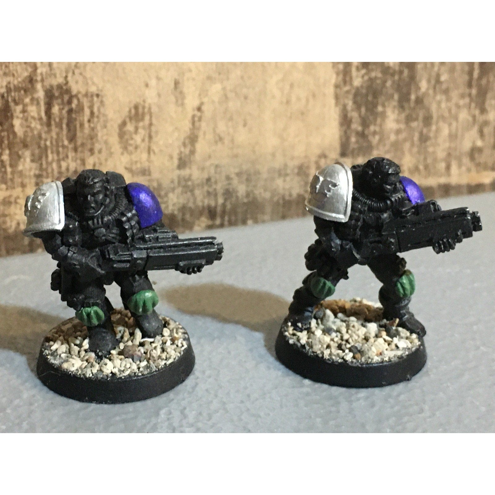 A33810 WARHAMMER 40K SPACE MARINES METAL SCOUT SHOTGUN 2 PK GW GAMES WORKSHOP
