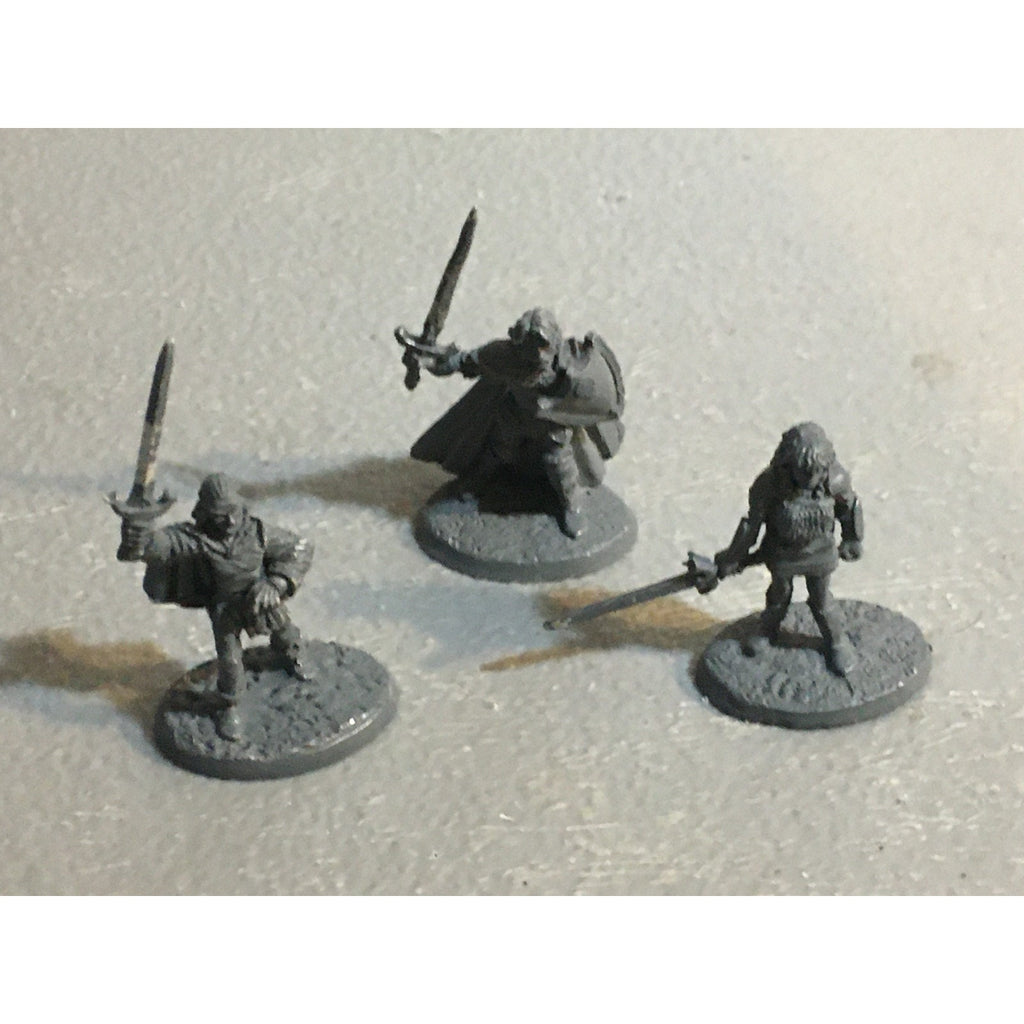 A32613 RAL PARTHA MINIATURES METAL 3 PK PALADIN KNIGHT FIGHTER D&D