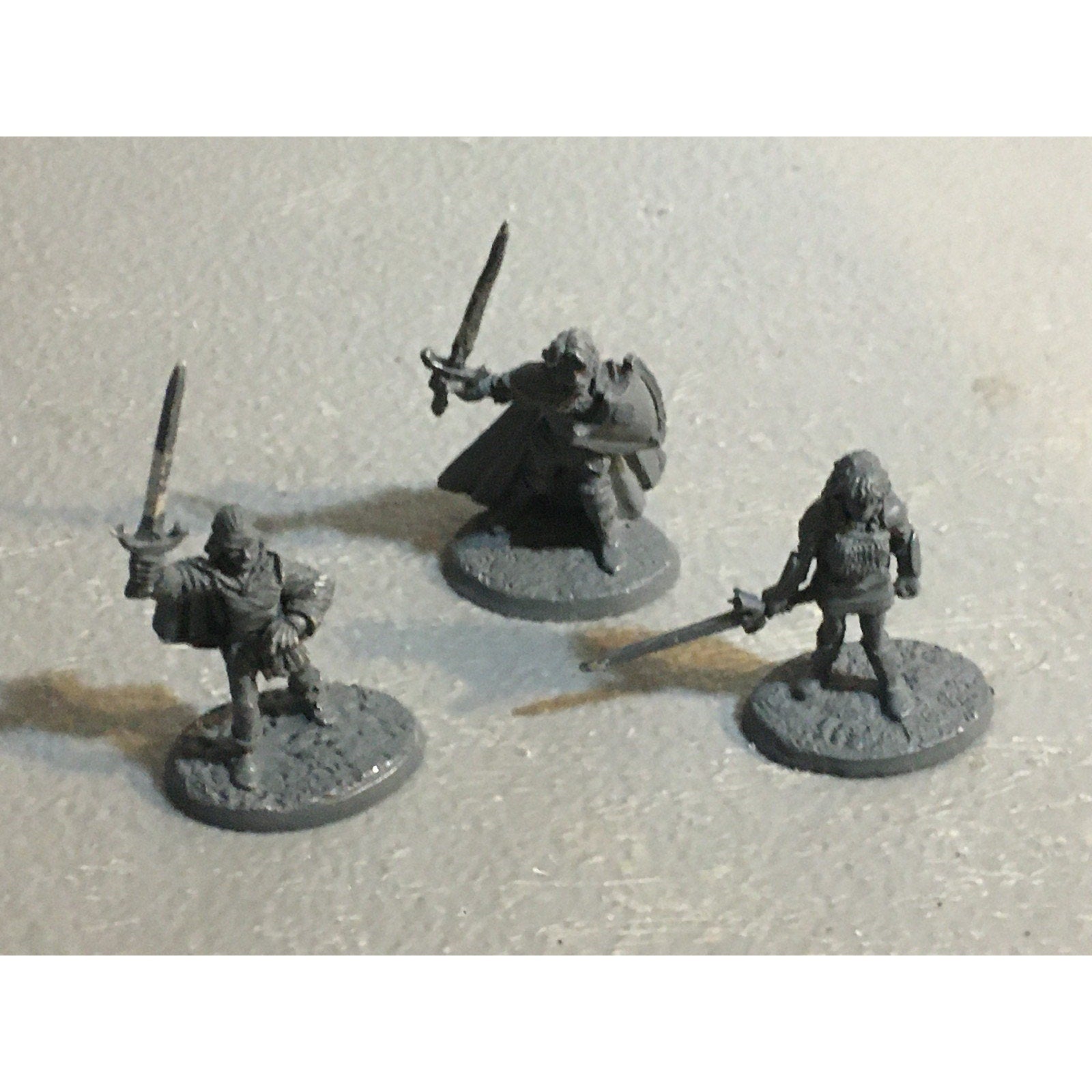 A32613 RAL PARTHA MINIATURES METAL 3 PK PALADIN KNIGHT FIGHTER D&D