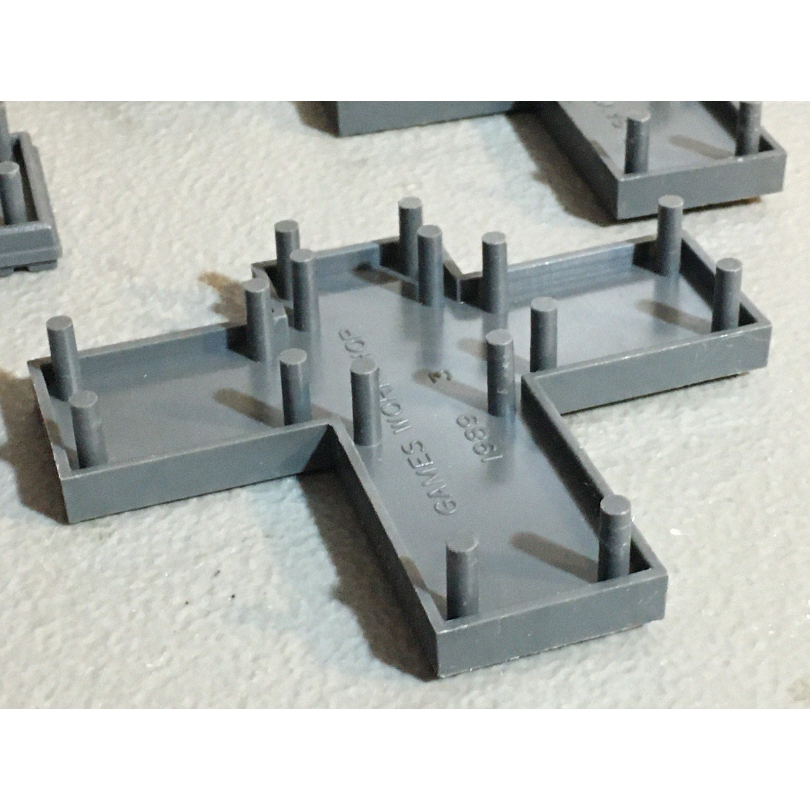 A31682 WARHAMMER EPIC 40K TERRAIN BUILDINGS PLASTIC ROOF TOPS 6 PK GW