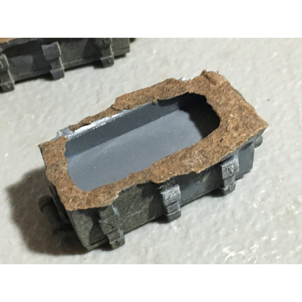 A22419 WARHAMMER 40K BITS LOT CRATES OBJECTIVE MARKERS GAMES WORKSHOP GW