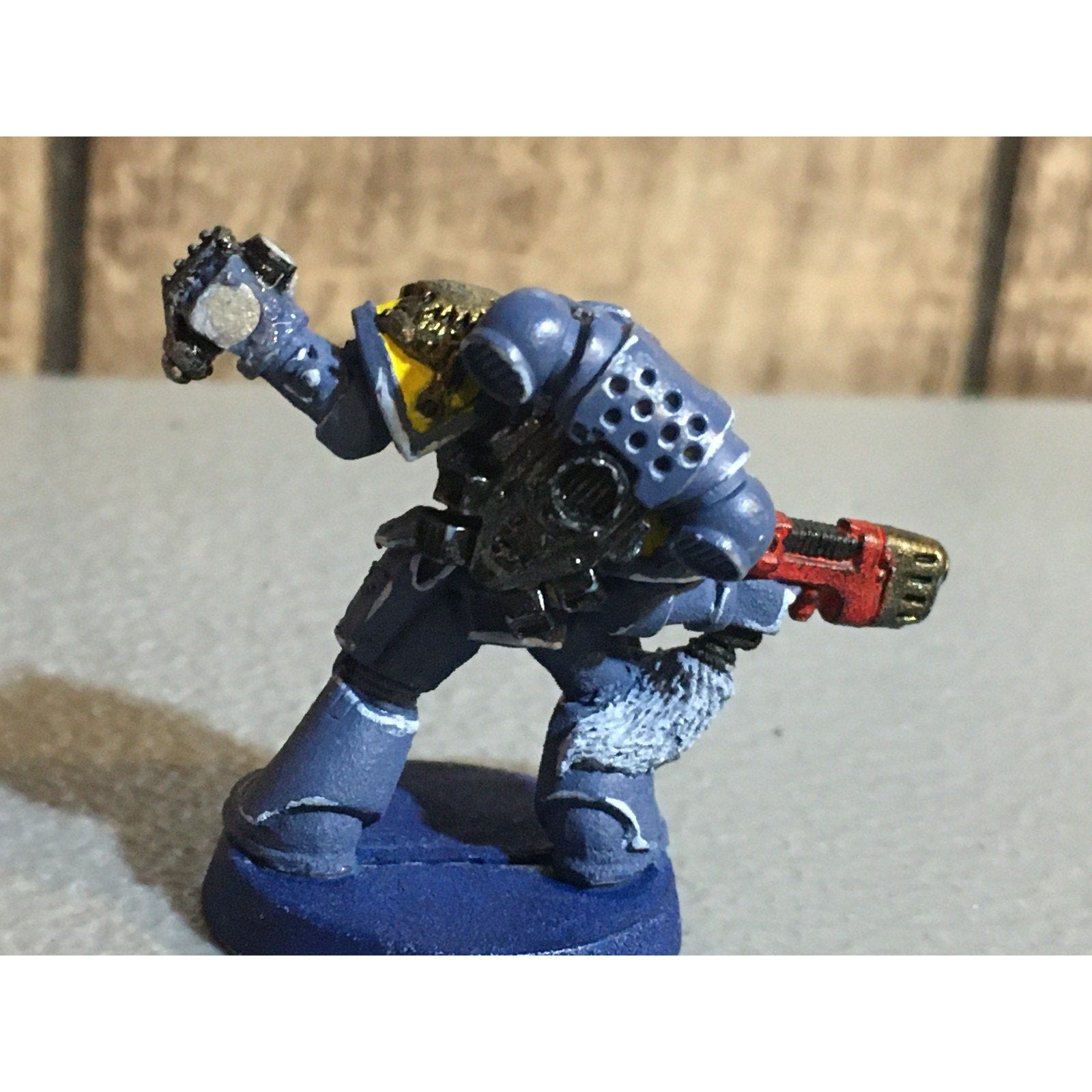 A31180 WARHAMMER 40K SPACE MARINES WOLVES METAL CAPTAIN WOLF HELMET GW