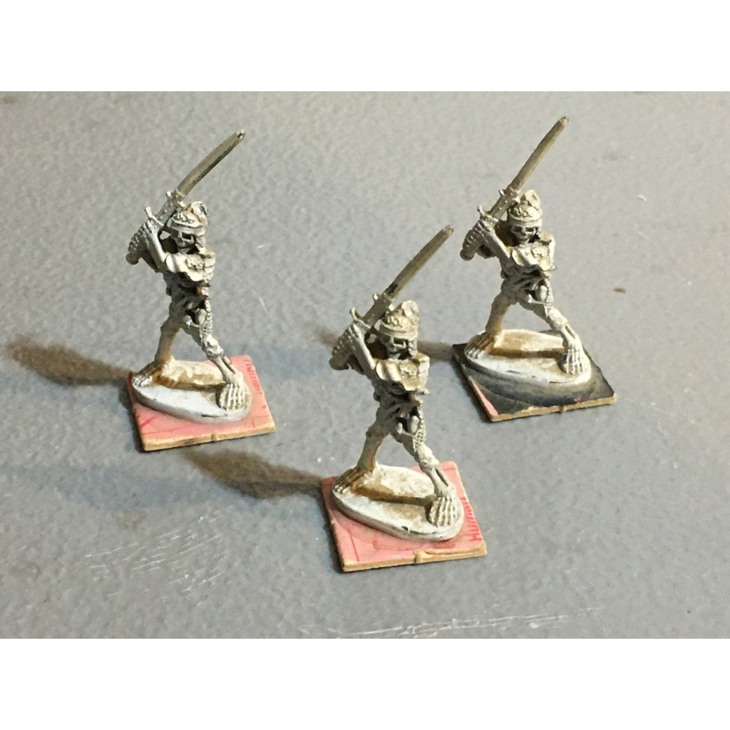 A32384 RAL PARTHA METAL MINIATURES SKELETON WARRIOR KNIGHT 3 PK TABLETOP WAR