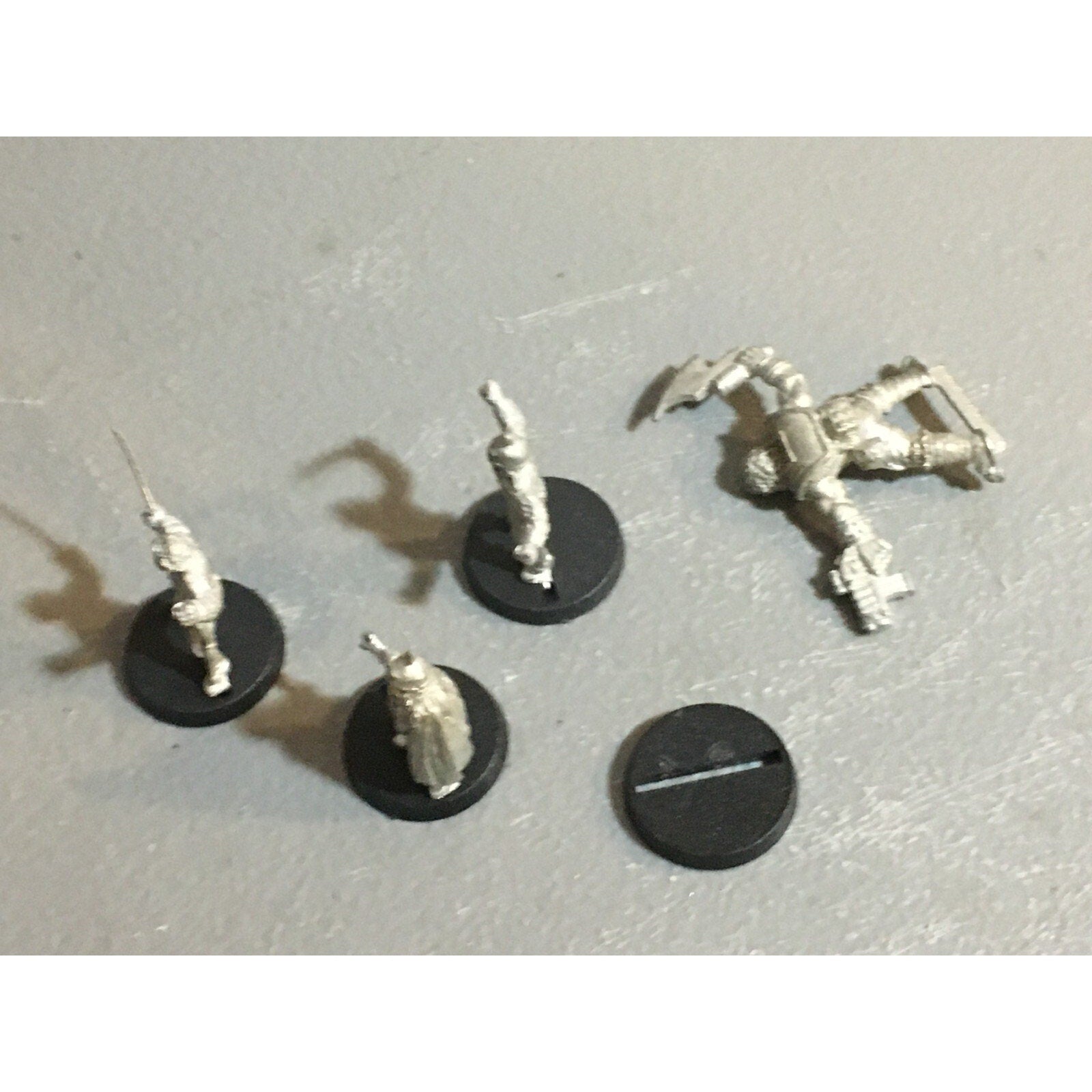 A5001 HHG HEARTBREAKER HOBBIES HARLEQUIN METAL OOP SOLDIERS 4 PK