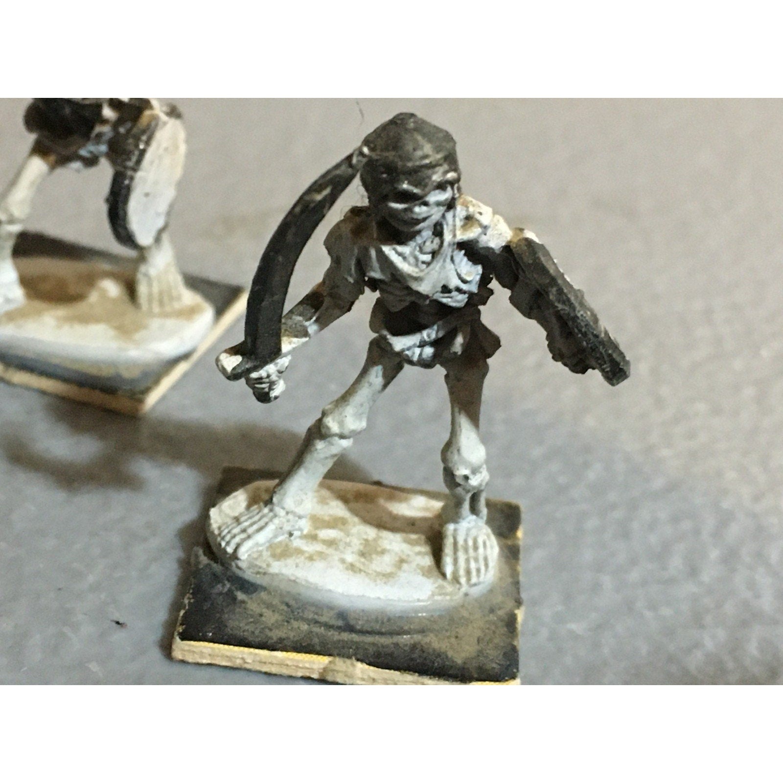 A32375 RAL PARTHA METAL MINIATURES SKELETON WARRIOR 3 PK TABLETOP WAR GAMES