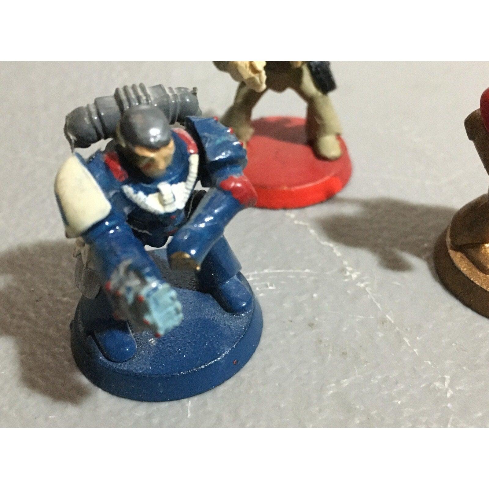 A19981 WARHAMMER 40K SPACE MARINES ROGUE TRADER RTB01 3 PK INCOMPLETE
