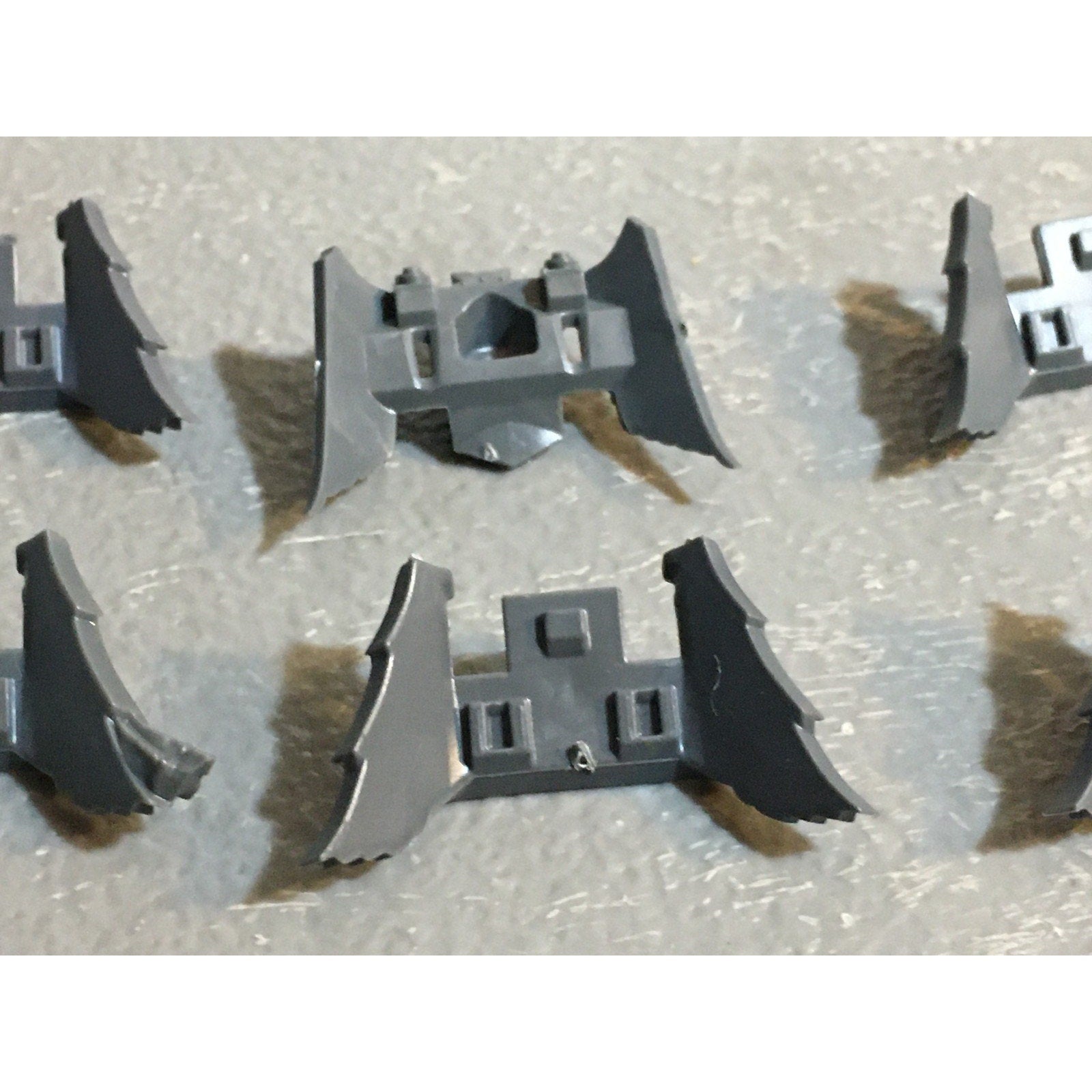 A29406 WARHAMMER 40K SPACE MARINES DARK ANGELS BITS LOT BIKE FRONT PLATES GW