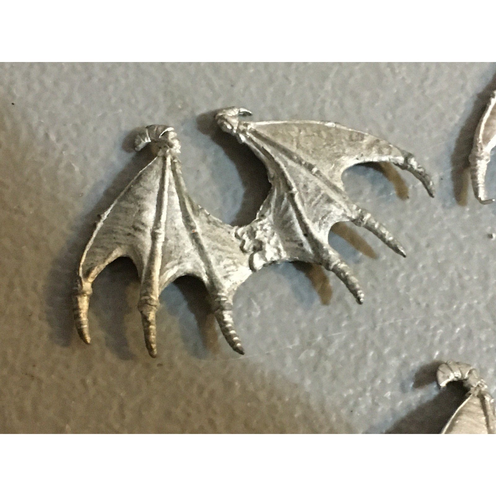 A33851 WARHAMMER 40K TYRANIDS BITS LOT METAL GARGOYLE WINGS 3 PK GW