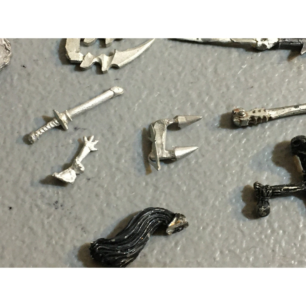 A32542 UNKNOWN MINIATURES ALL METAL BITS & INCOMPLETE LOT FANTASY